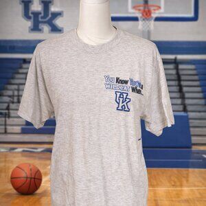 Vintage Kentucky Wildcats Graphic T-Shirt Made in USA Size M